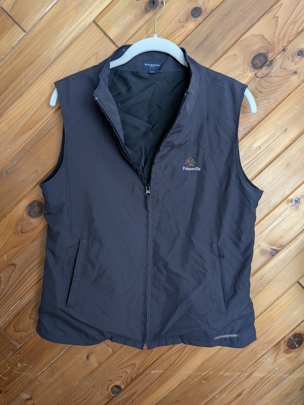Burberry Golf Princeville Windstopper Vest Black Small